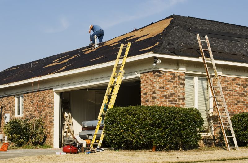 Professional Roof Repair in Action